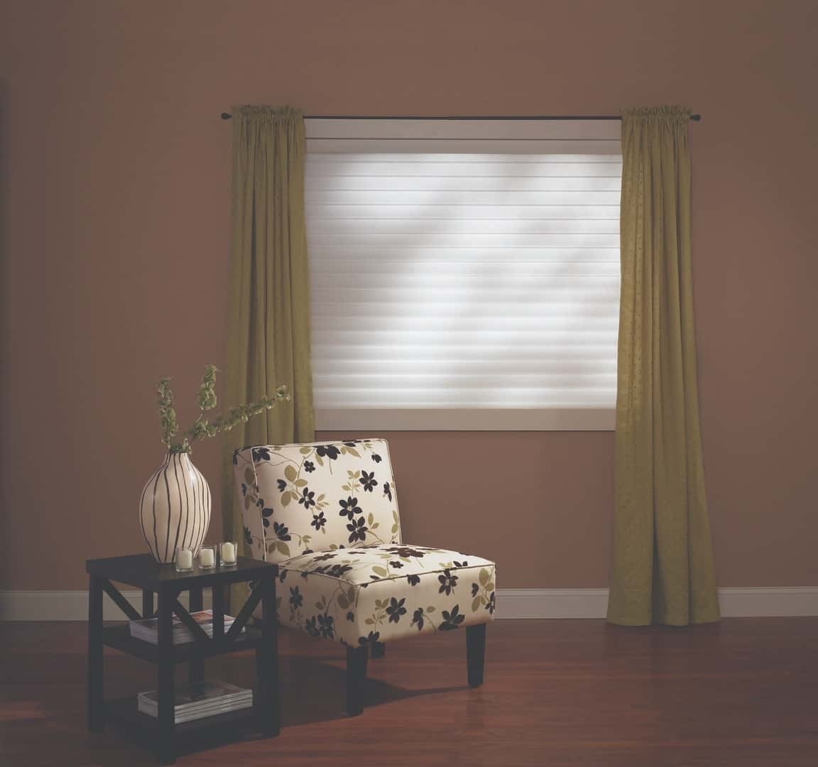 Modern drapes with designer fabrics from Hunter Douglas for your home near Quincy, Illinois (IL)